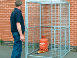 Cylinder Storage Cage