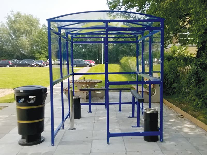 Buy Clear Dome Smoking Shelter Free Delivery