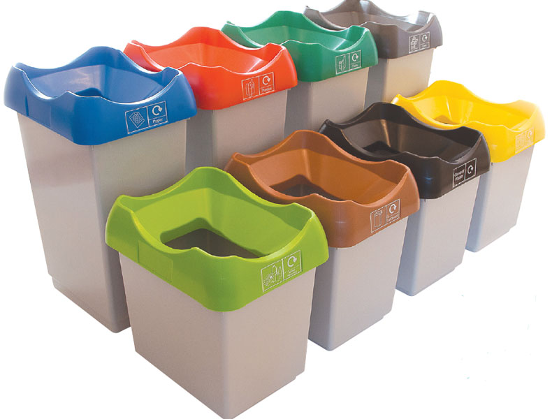Buy Open Top Recycle Bins Free Delivery