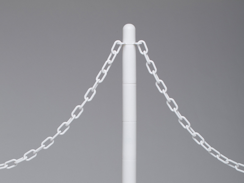 Buy White Plastic Garden Chain (24m Pack) Free Delivery