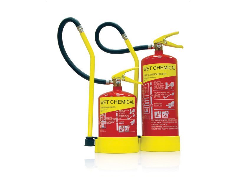 wet chemical fire extinguishers