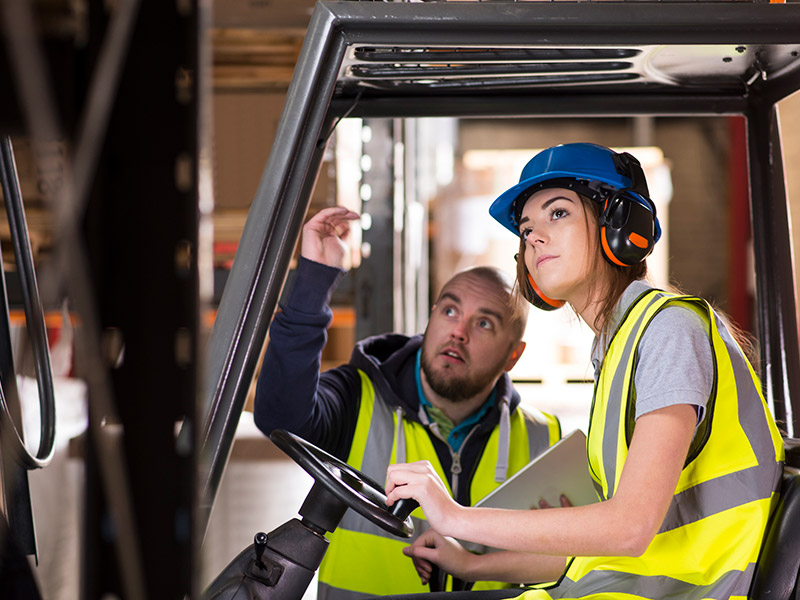 In House Qualified Forklift Trainers