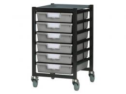 Metal Rack With 6 Plastic Drawers Free Delivery