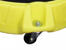 Spillage Retainer on Wheels Spillage Retainer on Wheels