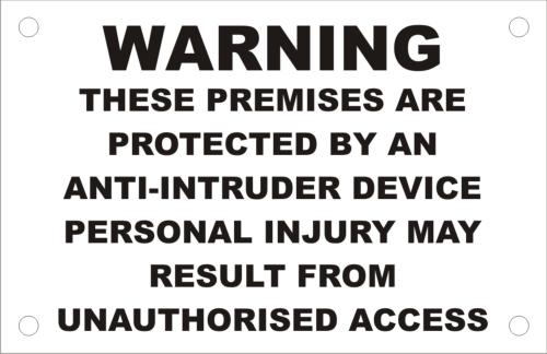 warning notice