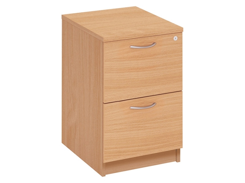 2 Drawer Wooden Filing Cabinet Free Delivery