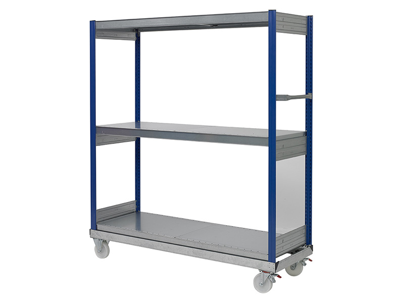 Buy 3 Shelf Warehouse Order Picking Trolley Free Delivery