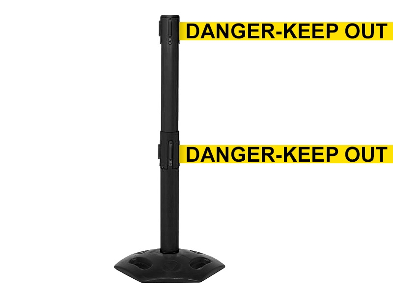 Outdoor Twin Belt Barrier