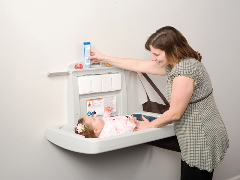 Baby Changing Station Horizontal Free Delivery