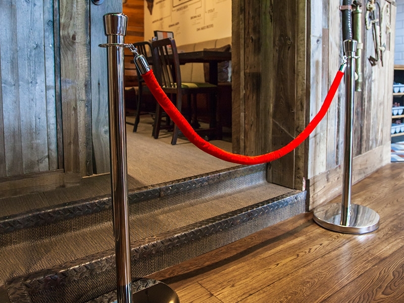 Red Velvet Rope Stanchions Free Delivery