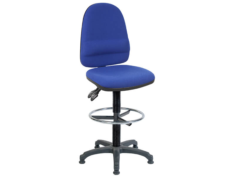 buy high back twin lever draughtsman chair free delivery