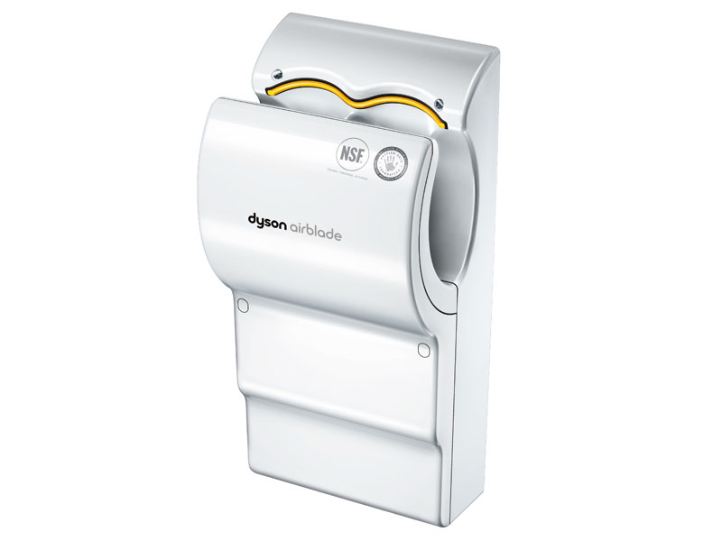 Poly Carbonate Dyson Airblade Hand Dryer White Free Delivery