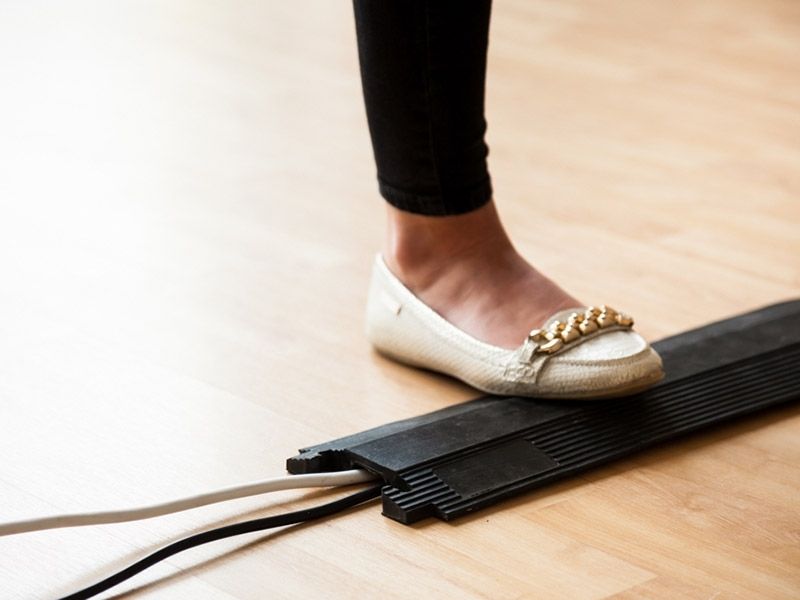 Cable covering for floor discount