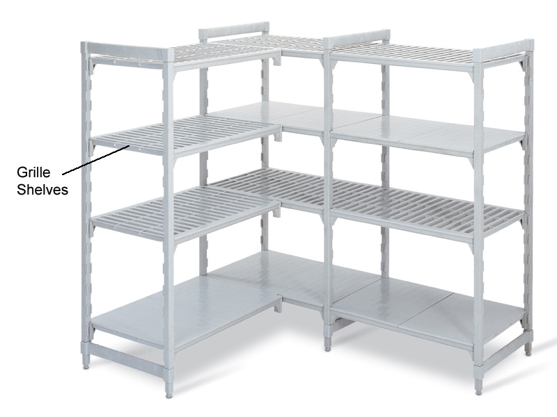 Polypropylene Kitchen Solid Shelving Grille Shelves Free Delivery