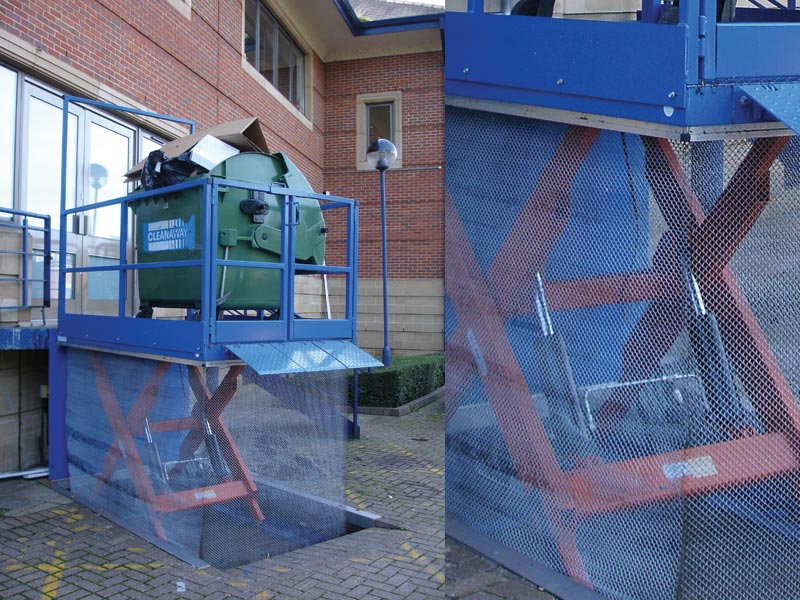 Loading Bay and Split Level Lift Free Delivery