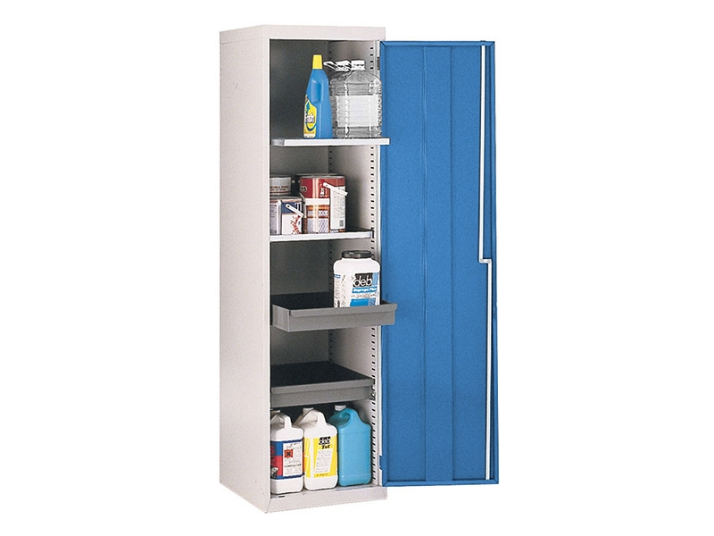 Single Door Workshop Cupboard 2 Drawers 2 Shelves Free Delivery