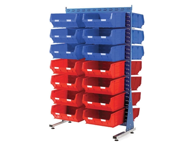 Spacemaster Double Sided 28 x Size 6 Bin Rack | Free Delivery