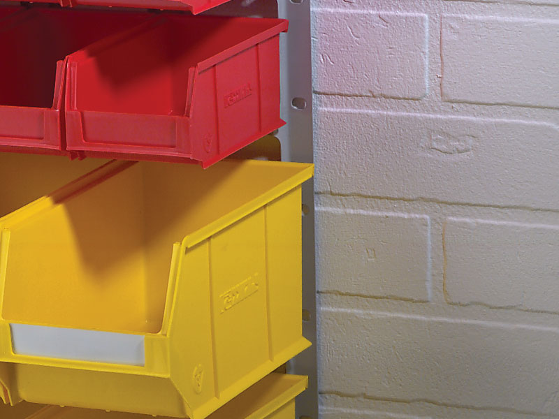 Wall Mounted Plastic Bin Kit Free Delivery