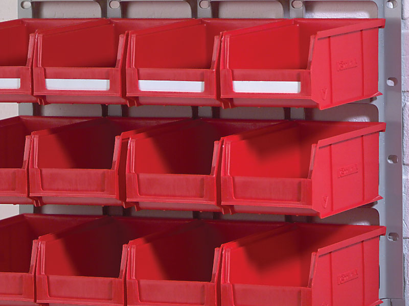 Wall Mounted Plastic Bin Kit Free Delivery