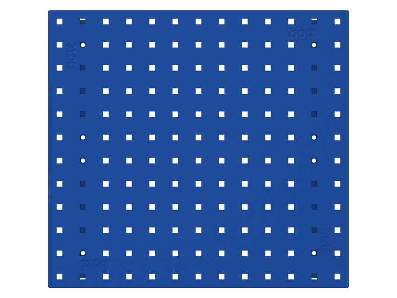 Perfo Panels (457H x 495W x 13L, Gentian Blue)