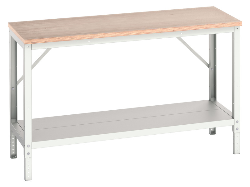 Adjustable Height Workbench Table (930H x 1500W x 600L, Multiplex)