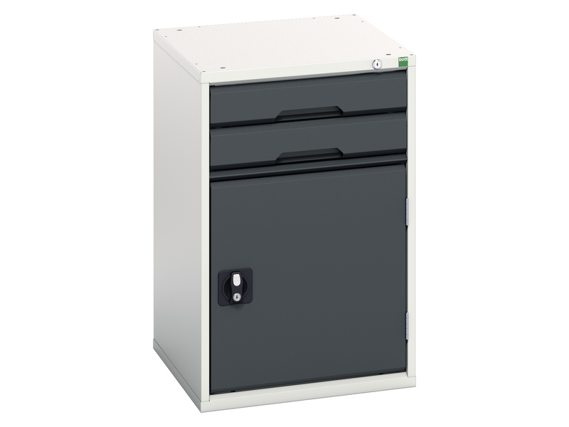 Small Tool Cabinet (2 x 100, Light Grey / Anthracite Grey)