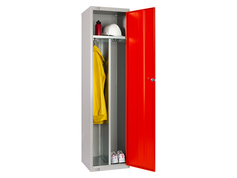 Clean and Dirty Lockers (Red)