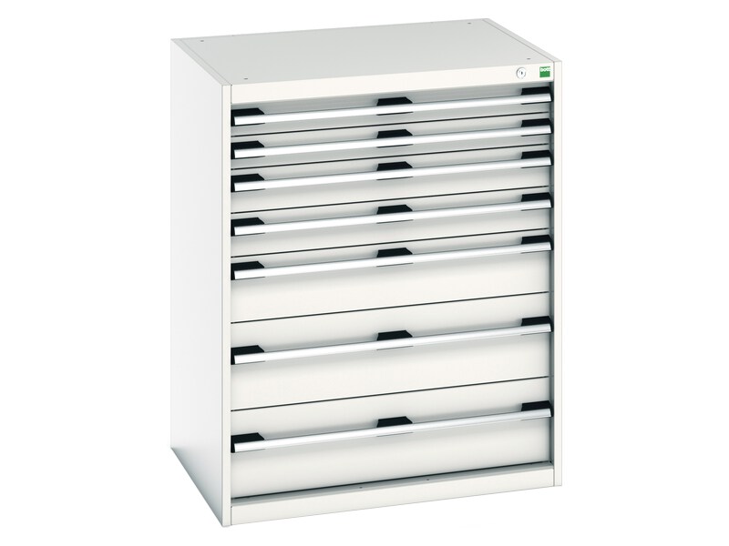 Drawer Cabinet (1000H x 800W x 650L, Light Grey)