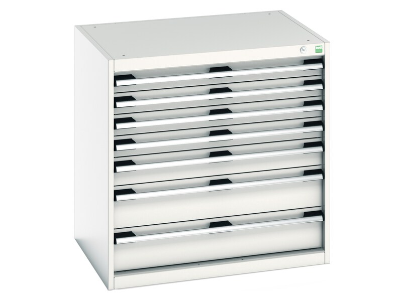 Tool Drawer Cabinet (800H x 800W x 650L, Light Grey)