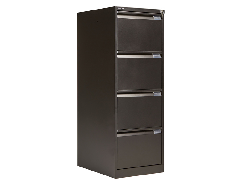 Secure Filing Cabinet (Black)