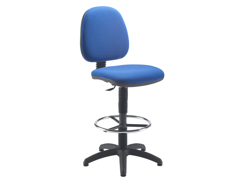 Extended Height Office Chair (Royal Blue)