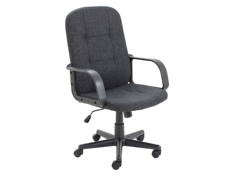 Fabric Executive Office Chair (Charcoal)