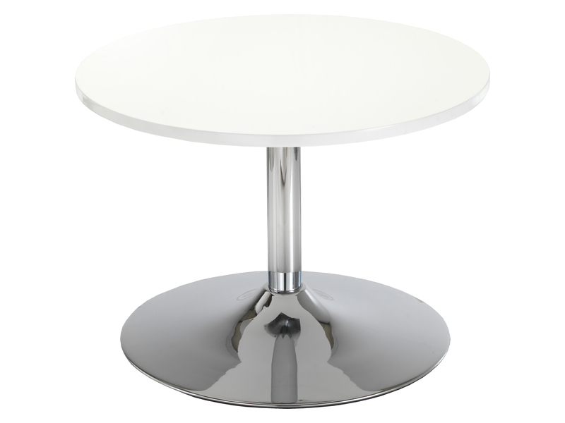 Round Coffee Table (White)