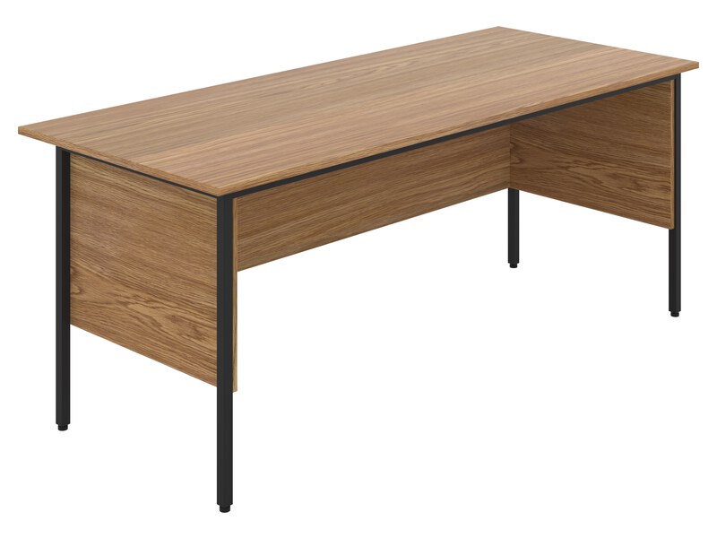 Office Desk (726H x 1500W x 750L, Oak)