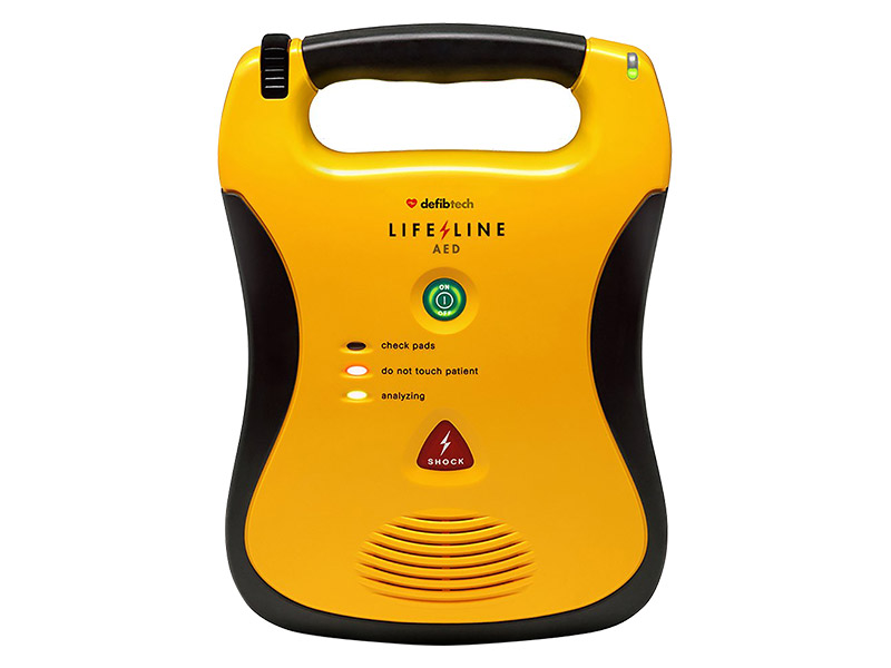 Lifeline AED Defibrillator (Semi Automatic, 5 Year)
