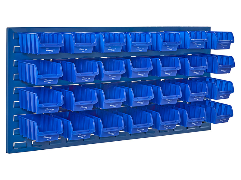 Louvre Panel with Small Bins