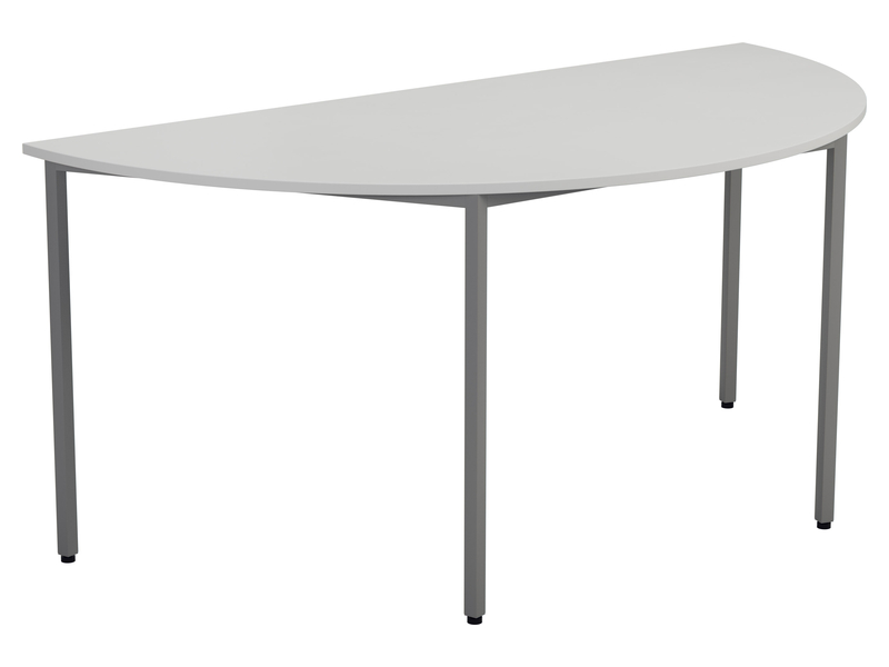 Semi Circle Table (White)