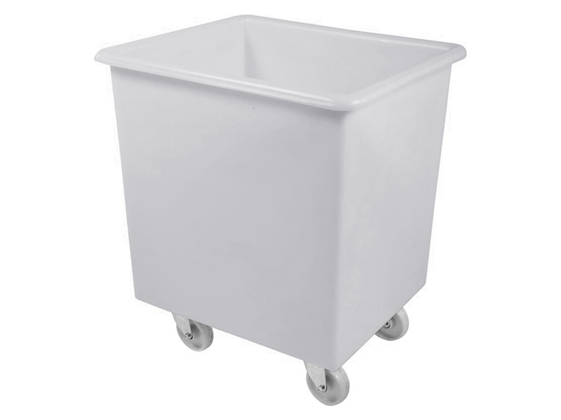 Plastic Tub on Wheels (135L, White)