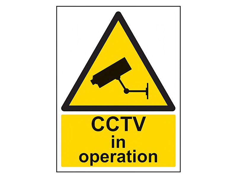CCTV Signs (PVC Rigid)