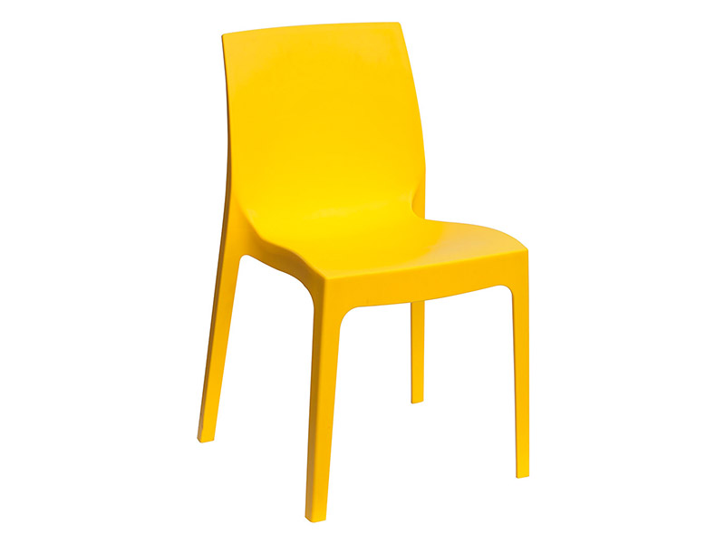 Strata Polypropylene Chair (Yellow)