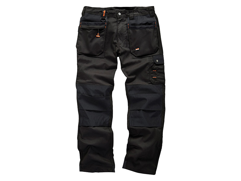 Black Worker Holster Trousers (28S)