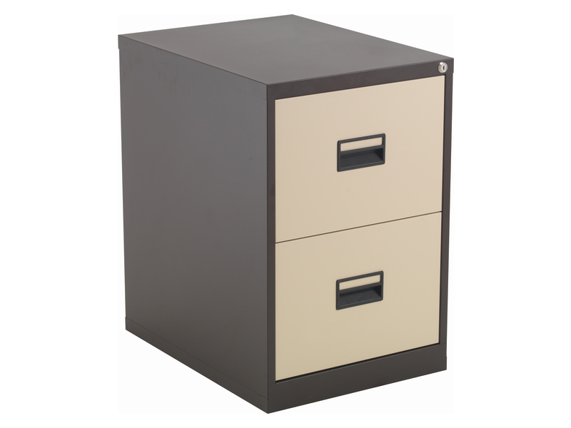 Metal Filing Cabinet (Coffee Cream)