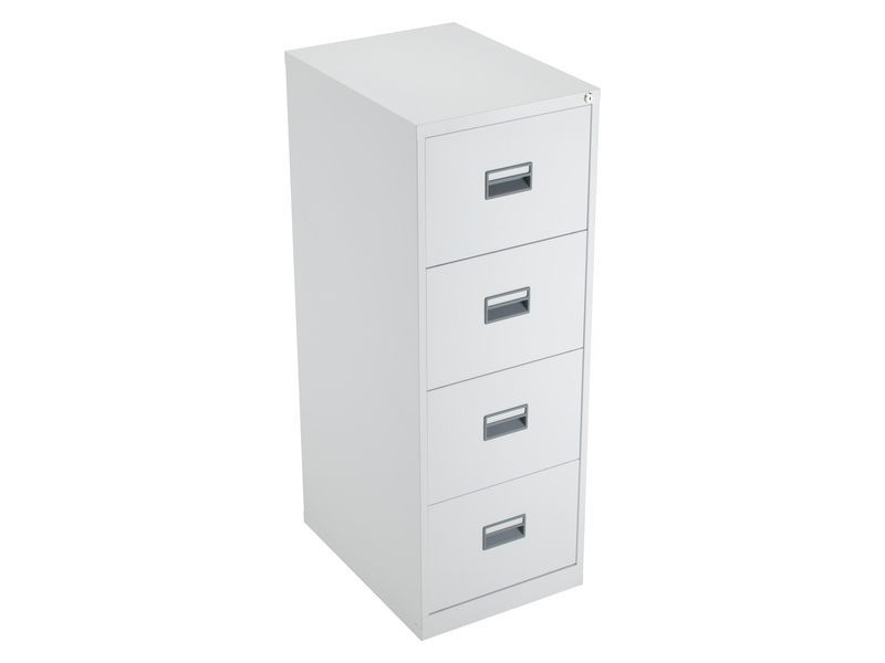 Office Filing Cabinets (White)