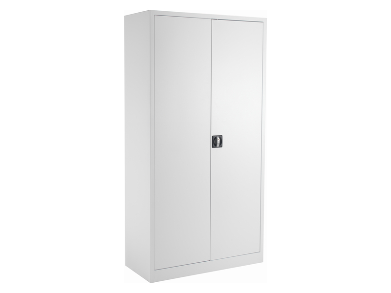 Metal Office Cabinet (White)