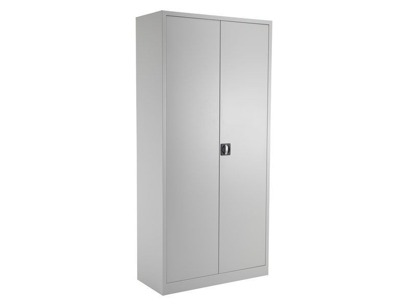 Metal Office Cupboard (Grey)