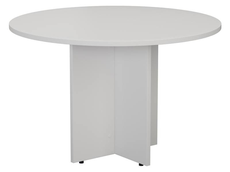 Round Meeting Table (White)