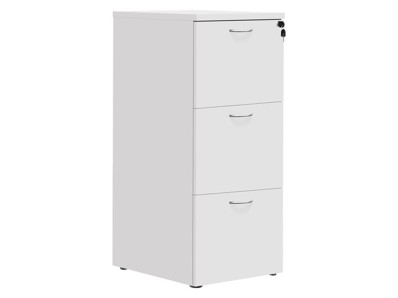 Drawer Filing Cabinet (White)