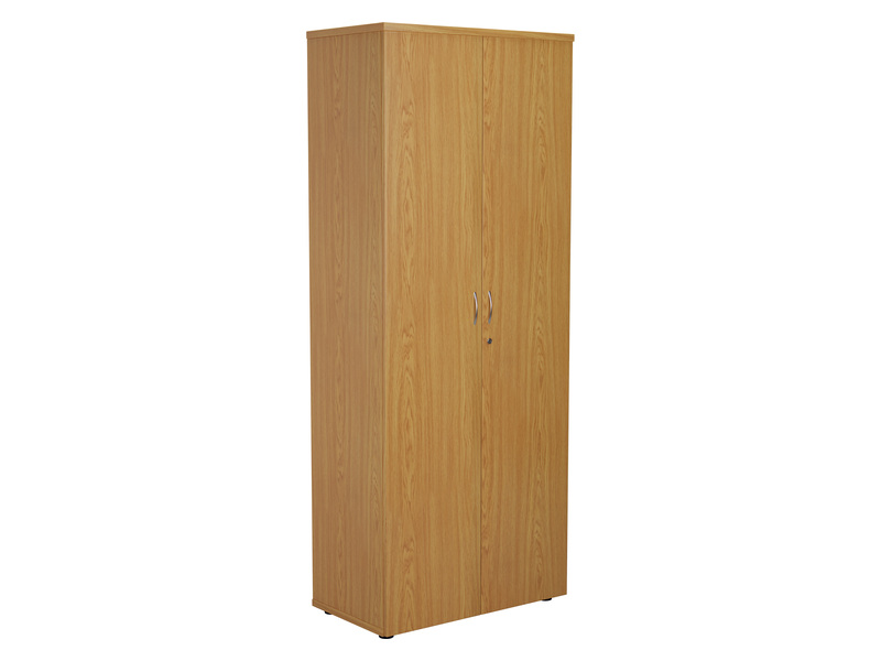 Tall Wooden Cupboard (Nova Oak)