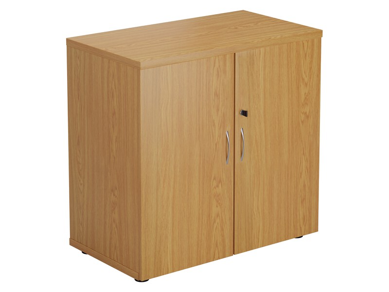 Wooden Stationery Cupboard (Nova Oak)