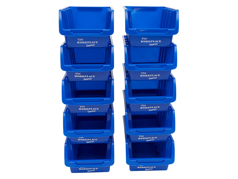 Storage Bins (Small, Blue)